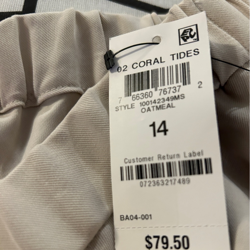 Alfani Soft Beige A-Line Skirt - Picture 3 of 5